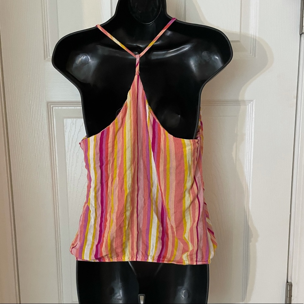 💐 3/ $15 Stripped Racerback Top - Picture 3 of 8